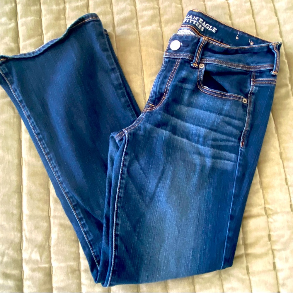 AEO Vintage Super Stretch Kick Boot Size 10 Short
